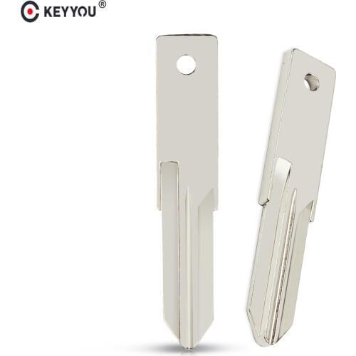 KEYYOU VAC102 Key Blank Car Remote Key Blade For Renault Megan Modus Clio Modus Kangoo Logan Sandero Duster Car Alarm Uncut Key