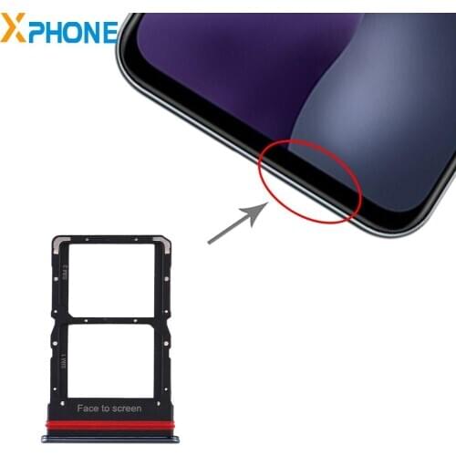 For Xiaomi Mi 10 Lite 5G SIM Card Tray Add SIM Card Tray Mobile Phone Replacement Accessories Smartphone Replacement parts