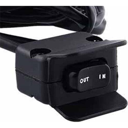 New Motorcycle ATV/UTV 3 Meters Winch Rocker Switch Handlebar Control Line Warn Kits 12V Full Sealed Switch Connector Supplie