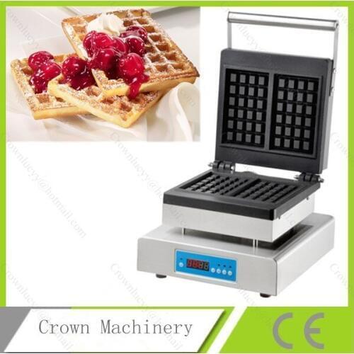 Rectangle Digital waffle maker machine pan