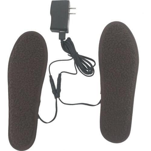 USB Heated Shoe Insoles Electric Foot Warming Pad Feet Warmer Sock Pad Mat Winter Outdoor Sports Heating Insoles Winter Warm
