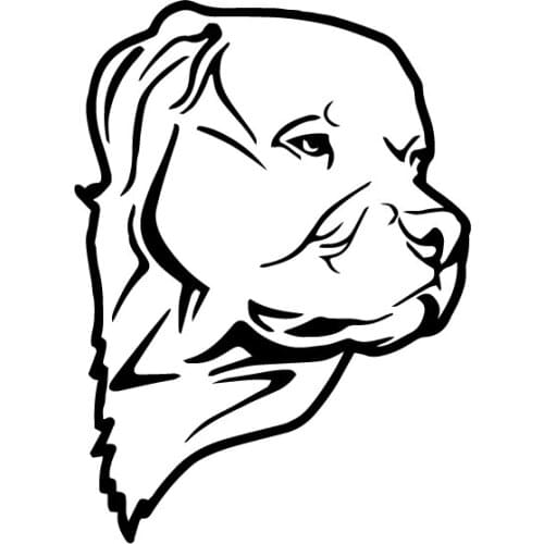 SZWL New Design Dog Car Stickers on The Car Hood Tailgate Side Window Decal Waterproof Decoration Accessories PVC,12cm*16cm