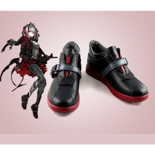Unisex Anime Cos Arknights Reunion Movement W Cosplay Costumes Shoes Custom Made