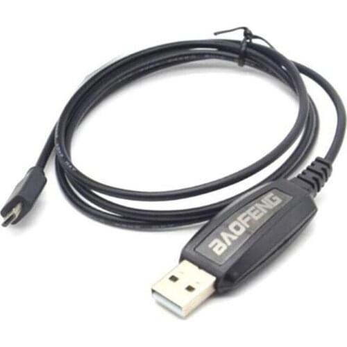 Original BAOFENG USB Programming Cable for BF-T1 UHF 400-470mhz Mini Walkie Talkie Radio