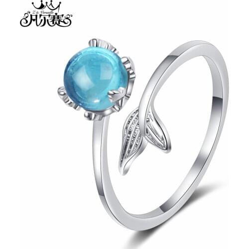 Moon Tail Adjustable Ring For Women Personality Fine Jewelry Elegant Party Accessories