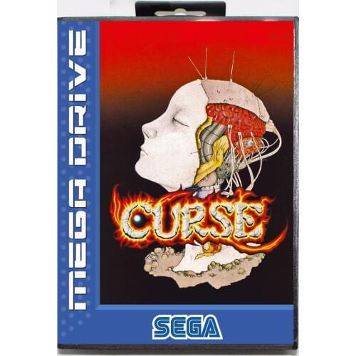Curse 16 bit MD Game Card With Retail Box For Sega Megadrive/Genesis