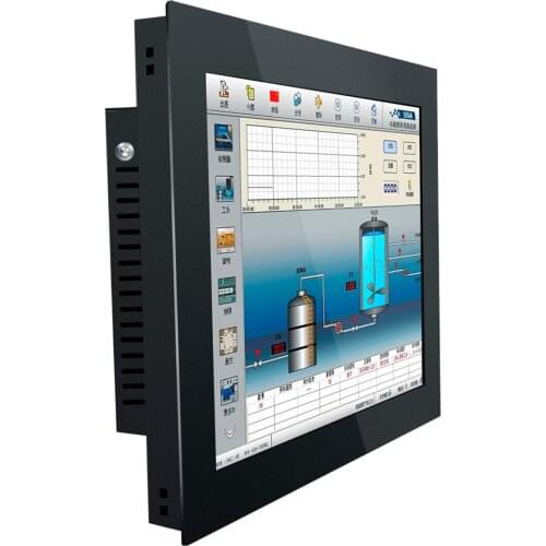 19" Celeron J1900 Embedded Wall Mount Industrial tablet All-in-one PC Adopt industrial computer resistive touch screen win10 Pro