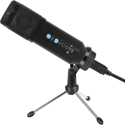2020 Upgraded USB Microphone for Computer, Mic toGaming Live Streaming, YouTube Recording, Karaoke on PC, Plug & Play, with A