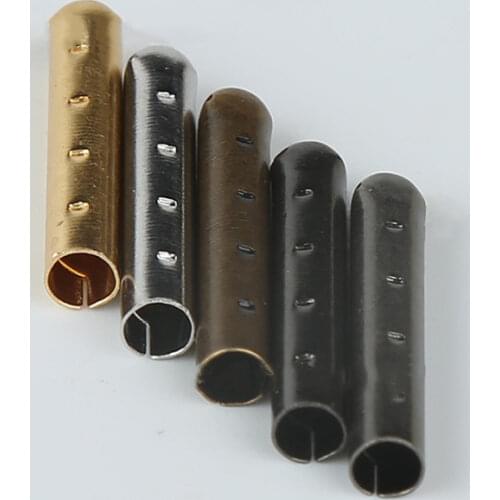 50Pcs Metal DIY Shoelaces Repair Shoe Lace Tips Replacement End