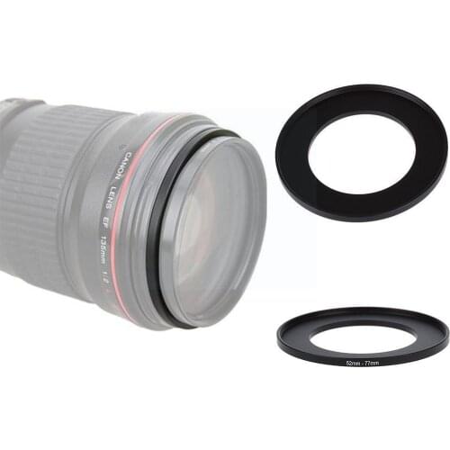 Aluminum M42 Screw Lens for Canon EOS EF Mount Adapter Ring Ring Transfer Ring 52-77mm Adapter Uv Ring Follow-up Z8Y0