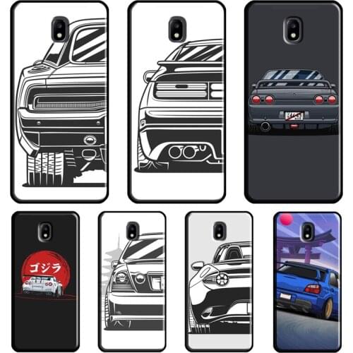 JDM Car Case For Samsung Galaxy J5 2017 A3 A5 J1 J3 J7 2016 J4 J6 A6 A8 Plus A7 A9 J8 2018 Coque