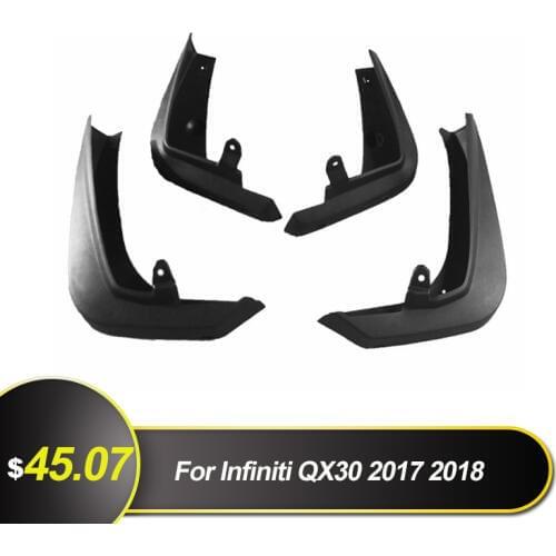 Fender Guitar Splash Guards Mudguards Fit For Infiniti QX30 Mudflaps Mudguard Mud Flap