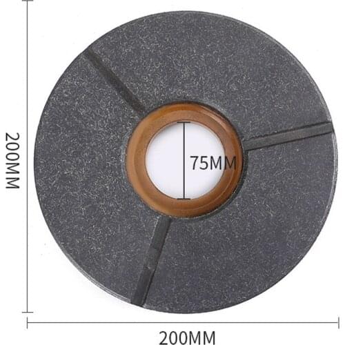 Granite Slab Back Buckle Resin Surface Polished 200mm Stone For Marble 8 Inch