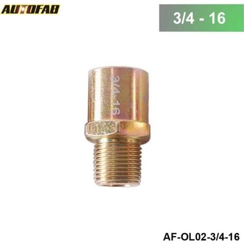 Jdm Sandwich Plate Oil Temperature Pressure Adaptor Sensor 3/4-16 UNF AF-OL02-3/4-16