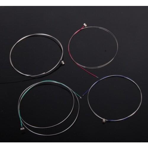 4pc Steel Core Ball End G D A E Violin Strings for 3/4 4/4 Violin Instrument