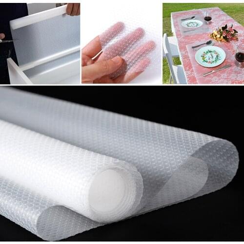 45x150cm Refrigerator Mat Can Be Reused Waterproof Pad Can Be Cut Washed Cabinet Mat Vegetable Fruit Foam Pad