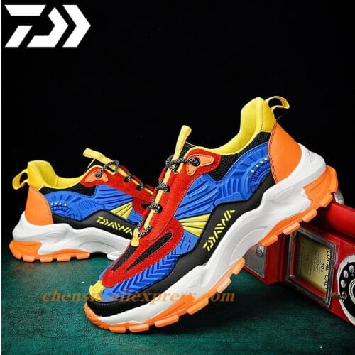 Daiwa Fishing Shoes Trends Outdoor Sports Shoes Running Non-slip Sneakers 2022 Male Outdoor Athletic Walking Shoes Men Sneakers