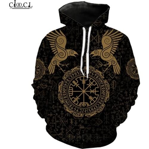 CLOOCL Newest Viking Odin Tattoo 3D Printed Men Hoodie Harajuku Pullover Sweatshirt Unisex Casual Tracksuits Drop Shipping