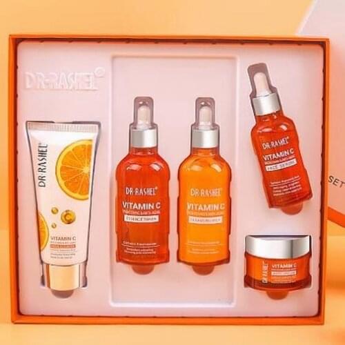 New Facial Care Set Facial Milk Essence Moisturizing Cream Rejuvenation Lotion Brightened Skin Color Rejuvenation Oil Control