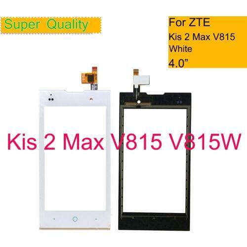 Original Touch Screen Digitizer For ZTE Kis 2 Max V815 V815W Front Glass Sensor Touch Panel Touchscreen Lens Replacement