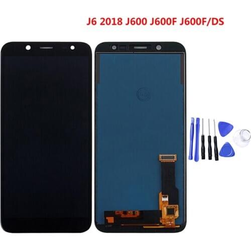 Suitable For Samsung Galaxy J6 2018 SM-J600FN/DS New Touch Screen LCD Monitor Black Or Gold LCD With Touch Digitizer Assembly