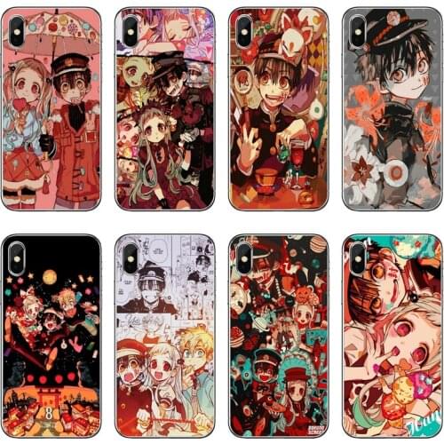 Toilet bound Hanako Kun Anime Transparent Phone Case For iPhone 12 11 Pro Max Mini XS Max XR X 8 7 Plus 6 6S Plus 5 5S SE 2020