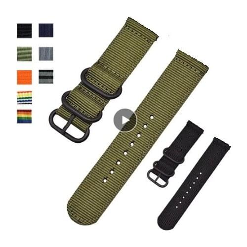 18mm 22mm 20mm 24mm Band For SAMSUNG Galaxy Watch 42 46mm galaxy watch 3 45mm 41mm Stainless Steel For Amazfit Bip GTR straps