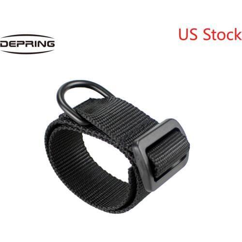 Tactical Heavy Duty ButtStock Sling Adapter Universal Fit for Shotgun Rifle Attachment Mount with Metal D-Ring Hunting Accessory