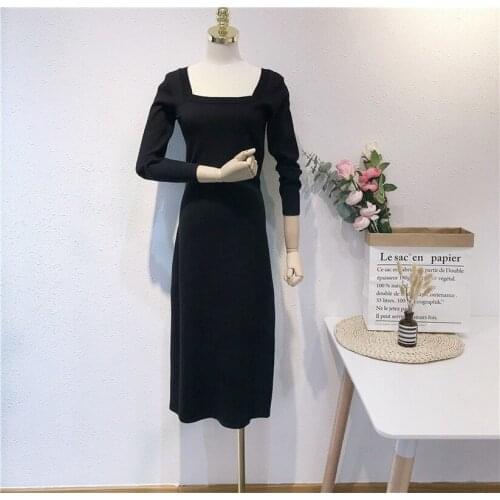 Fashionable Knitted Dresses TUNJUEFS China