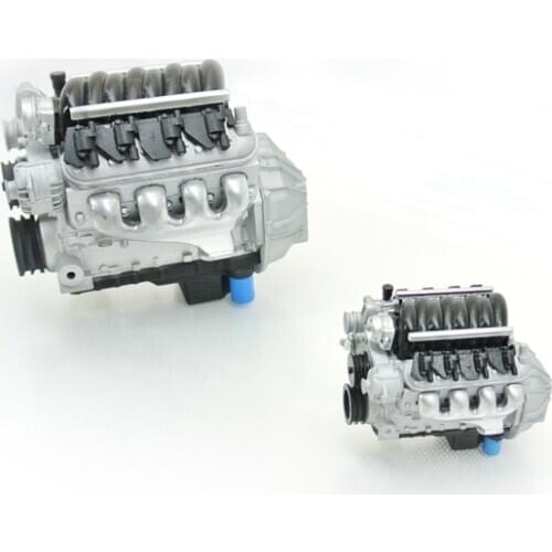 1/18 1/24 Homemade handmade V8 engine American car modified engine resin static model