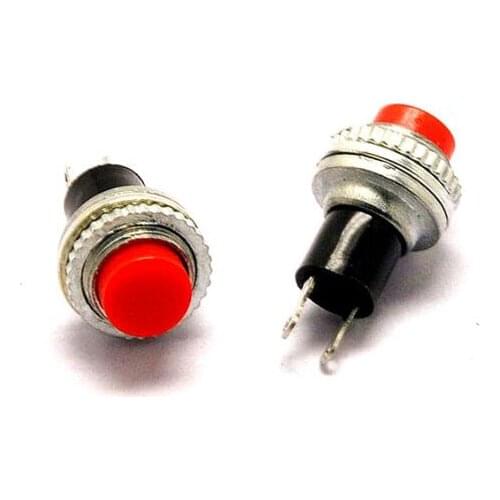 10PCS/LOT Ds-314 button foot 2 No lock/no self-lock/reset switch opening 10MM Normally open press on