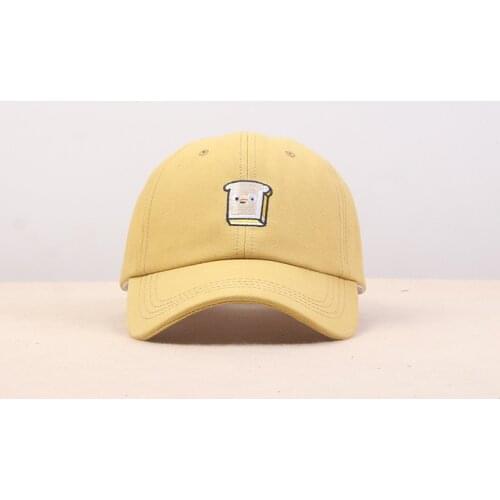 2020 Food Embroidery Cotton Baseball Cap Hip-hop Cap Adjustable Snapback Hats For Men And Women