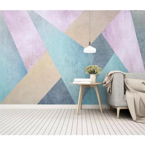 3 D Abstract Art Wallpapers Photo Wallpaper Modern 3D Marble Geometry Murals Living Room Bedroom Home Decor Wall Paper For Walls