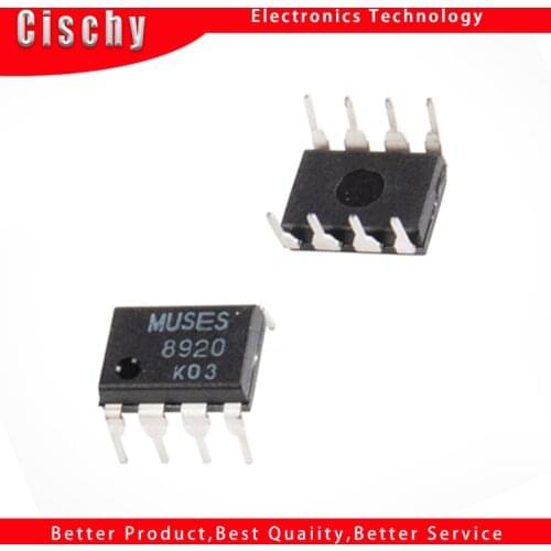 Free shipping 1pcs 100% NEW GENUINE ORIGINAL MUSES 8920 MUSES8920 MUSES8920D audio FET input op-amp