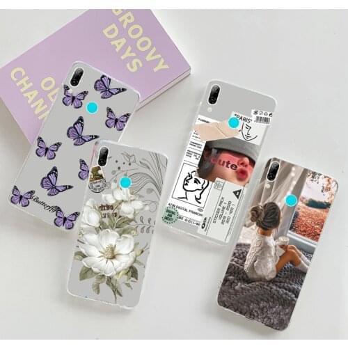 For Huawei P Smart 2019 Psmart 2019 Case Bumper Silicone Soft TPU Phone Cases For Huawei P Smart 2019 POT-LX3 P Smart2019 Case