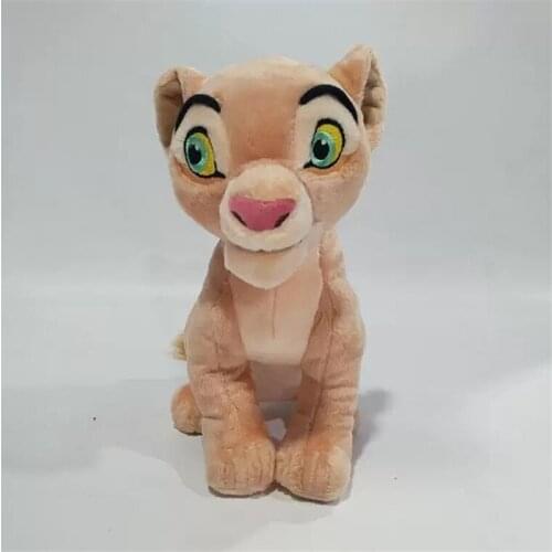 Disney The Lion Kings Simba Nala 22cm Cartoon Animal Soft Stuffed Cotton Dolls Plush Peluche Toys For Kids Gifts
