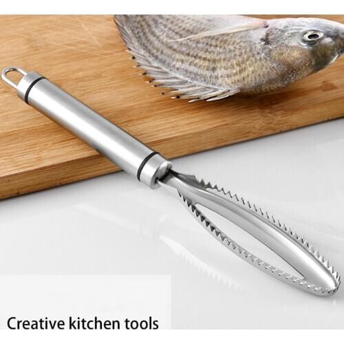 Fish Cleaning Scraping Scales Fish knife Cleaning Peeler Scaler Scraper Fast Cleaning Fish Skin Plastic Fish Skin Brush