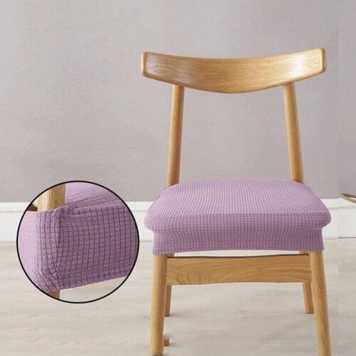 Elastic Split Chair seat cover Waterproof Removable Chair Covers Dining Seat Cover for Home Kitchen Hotel Wedding Party Banquet
