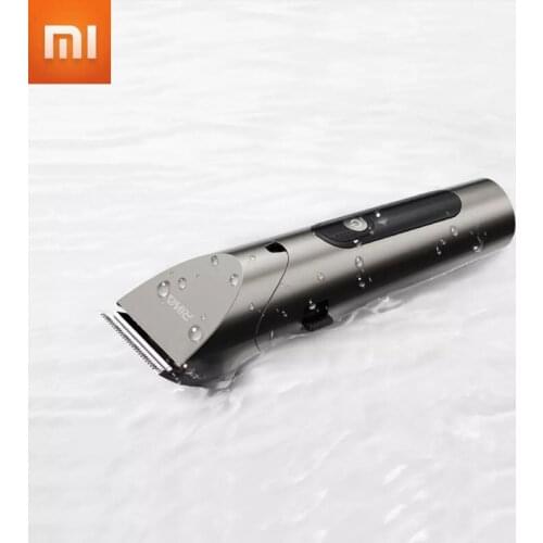 Xiaomi RIWA Hair Clipper Electric-Trimmer Strong Power Steel Cutter Head with LED Screen Rechargeable Cordless Washable Trimmer