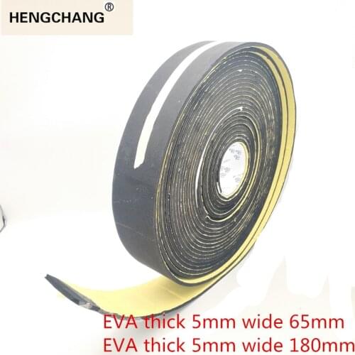 EVA black sponge foam tape sealing adhesive material foam pad foot strong single-sided double-sided foam tape