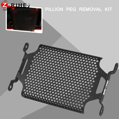 Motorcycle Accessories Pillion Peg Removal Kit For RC125 RC 125 2014 2015 2016 2017 2018 2019 2020 2021+ Rear Foot Replacement