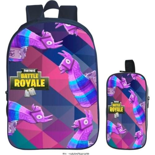 Cartoon Women bags Hot Fortnite prints Backpack Students School Bag For Girls Boys Rucksack mochila customize Halloween gift
