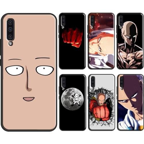 Anime One Punch Man Saitama Soft Case For Samsung Galaxy A52 A42 A12 A20e A21S A10 A40 A50 A70 A51 A71 A31 A41 Cover