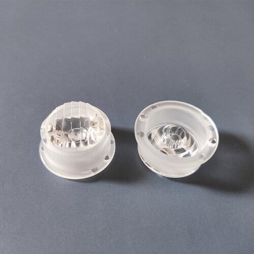 NACB-21 Led lens, Trapezoidal surfaces Waterproof lens, 30 degree, Lens Size: 21X11.15mm, Trapezoidal surface, PMMA materials