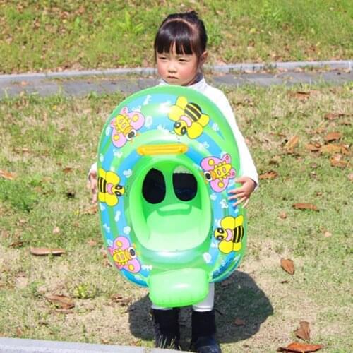 Inflatable Ring Baby Neck Inflatable Wheels For Newborns Bathing Circle Safety Neck Float Swimming Baby Pools Accessories