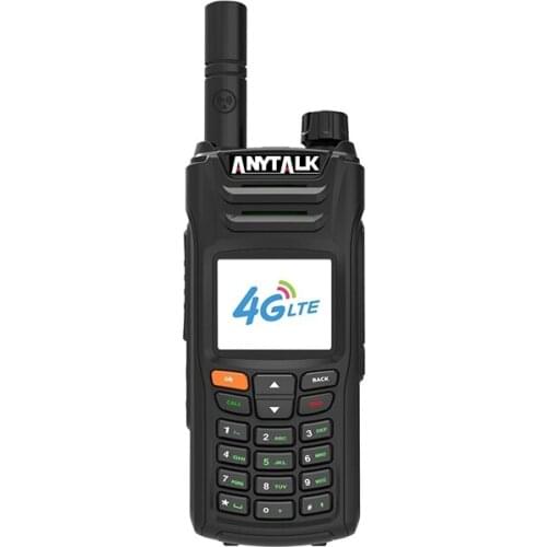 Anytalk 2021 new Unlimited range Network Walkie talkie 4G PTT radio WCDMA GSM internet radio with SIM Card Q6000-4G on sale