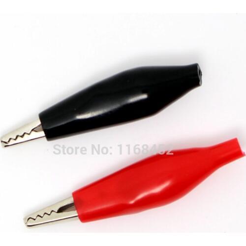 CC711 100pcs/lot The New Alligator Clip Crocodile Clip Test Clip 41.5mm