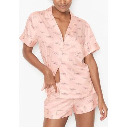 2021 New Arrival Pajama Sets for Women Striped Floral Short Sleepwear Summer Autumn Loungewear Homewear Ladies Female Pjamas