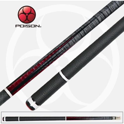 Official POISON ST3 Billiard Pool cue C8 Technology Shaft 12.75mm Tip Professional Teco Billar Stick Excellent Billard Pool Cue