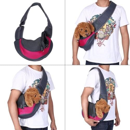 Pet Carrier Outdoor Travel Puppy Handbag Cat Pouch Dog Backpack Dog Travel Bag Cat Carrier Backpack Single Shoulder Bag for Dog